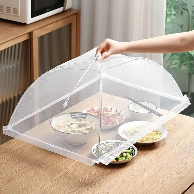 Food Storage Net - Food Cover Mesh Folding Washable Flies