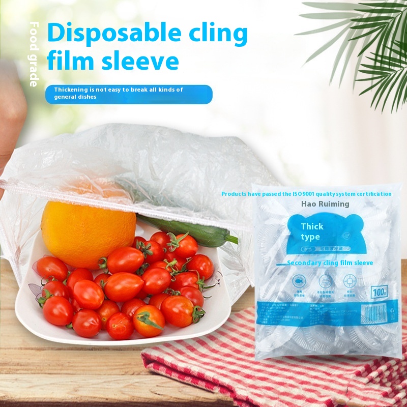 Food Storage Plastic Bag - 100pcs disposable food wrap, fruit preservation