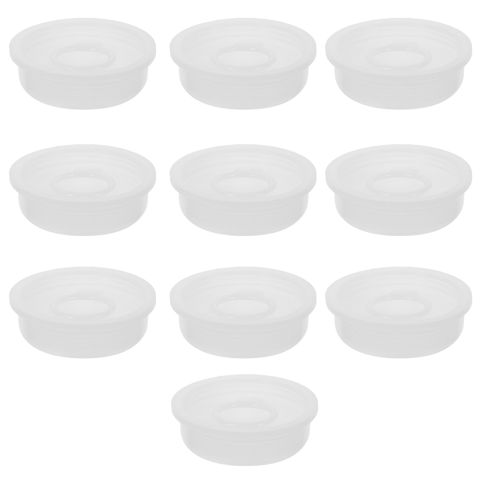 Food Storage Lid - 10Pcs Plastic Chemical Storage Bucket Lids