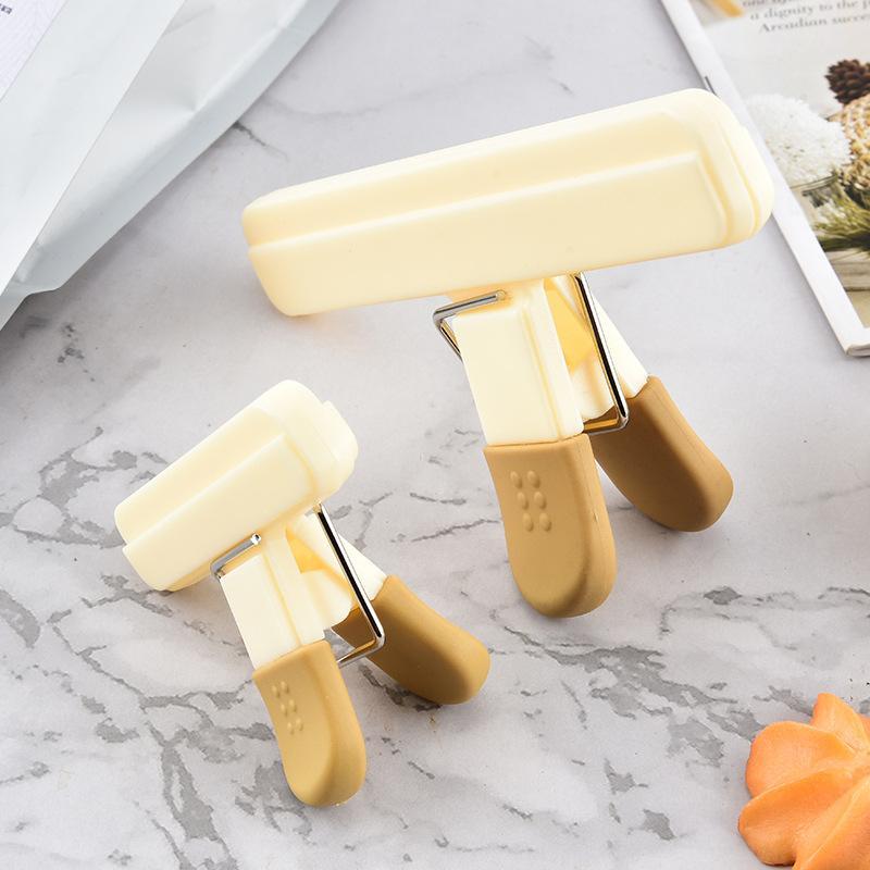 Food Storage Plastic Bag - 3PCS Portable Plastic Bag Clips Kitchen