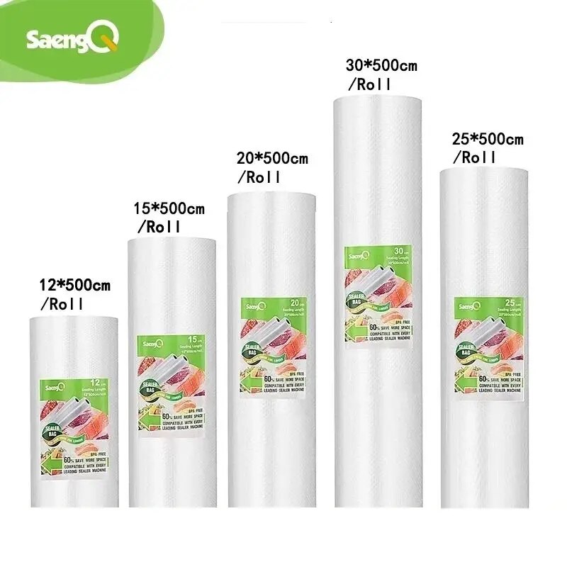 Vacuum Sealer Bag - SaengQ Vacuum Bags for Food Vacuum