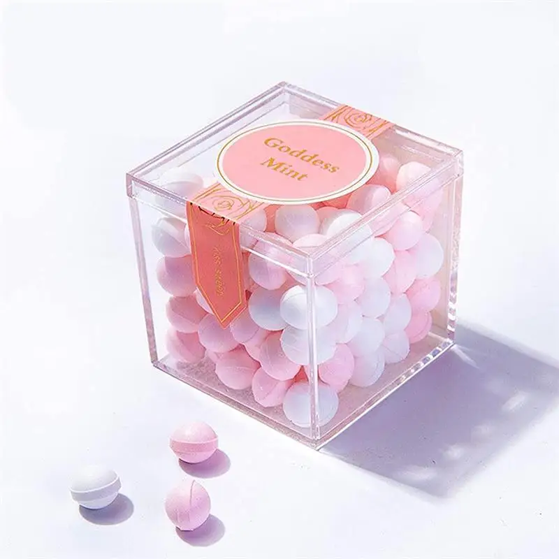 Food Storage With Dividers - 12 PCS Transparent Acrylic Boxes With
