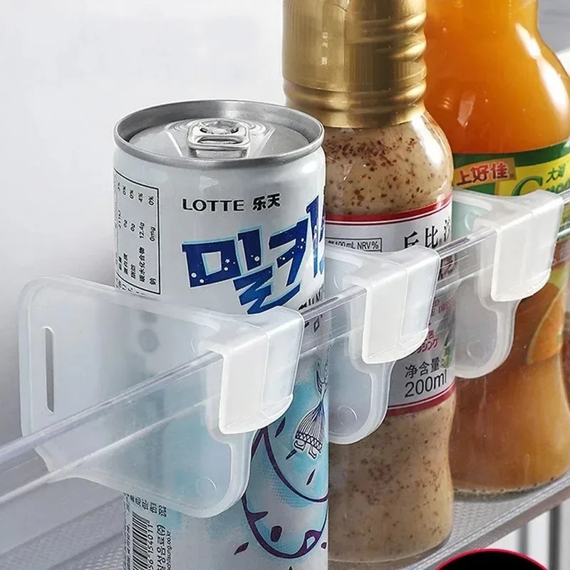 Food Storage With Dividers - Refrigerator Partition Side Door Organizer Adjustable