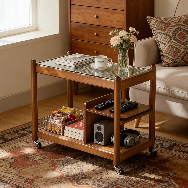 Food Storage Medieval - Medieval removable trolley storage rack, bedside