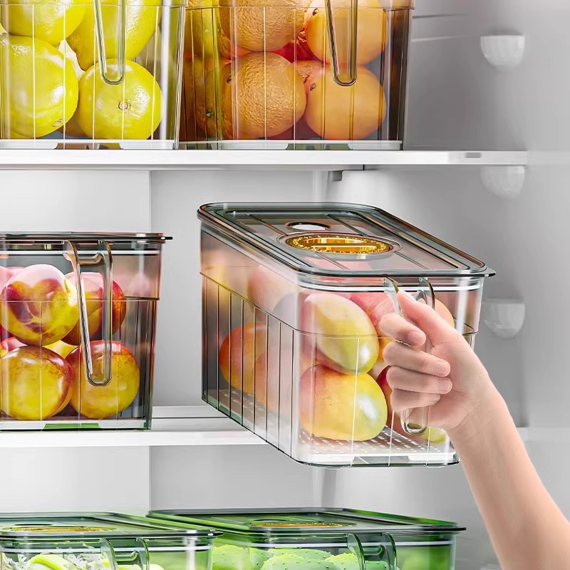 Food Storage Cabinet - Refrigerator sorting storage box, eggs, fruits