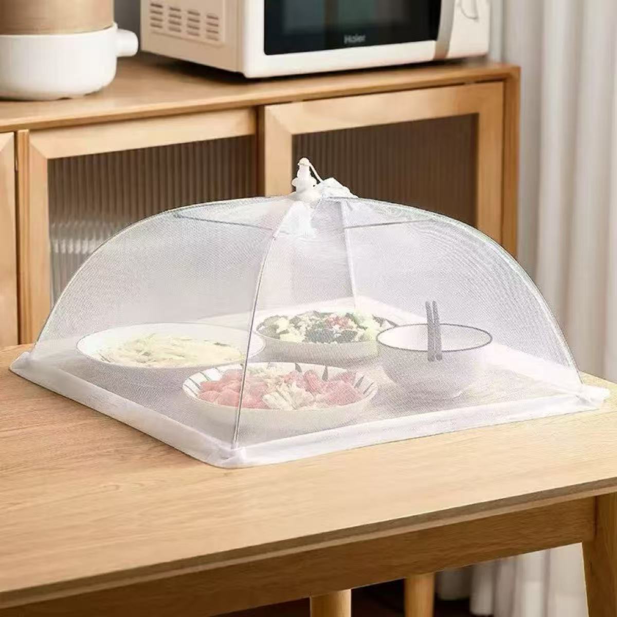 Food Storage Net - Food Cover Mesh Folding Washable Flies