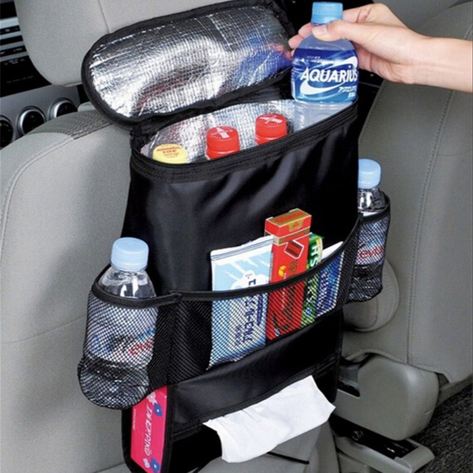 Food Storage Net - Auto Part Car Seat Organizer Food