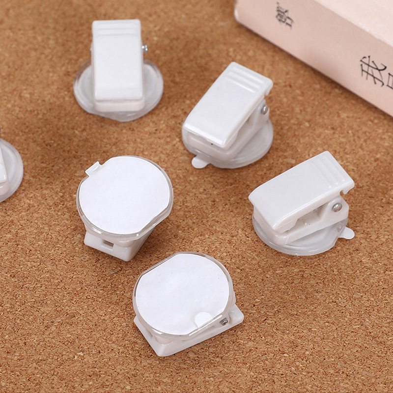 Food Storage Notes - 100pcs Mini Rotating Acrylic Clips Plastic