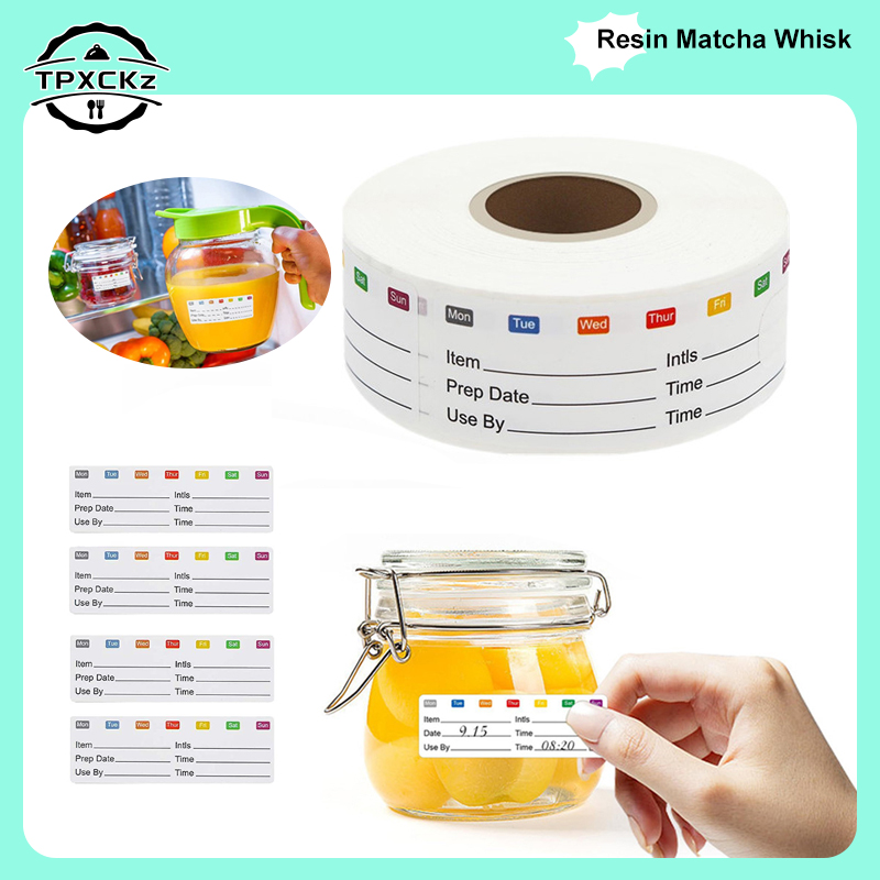 Food Storage Expiration Dates - Kitchen Date Food Sticker Label Stationery
