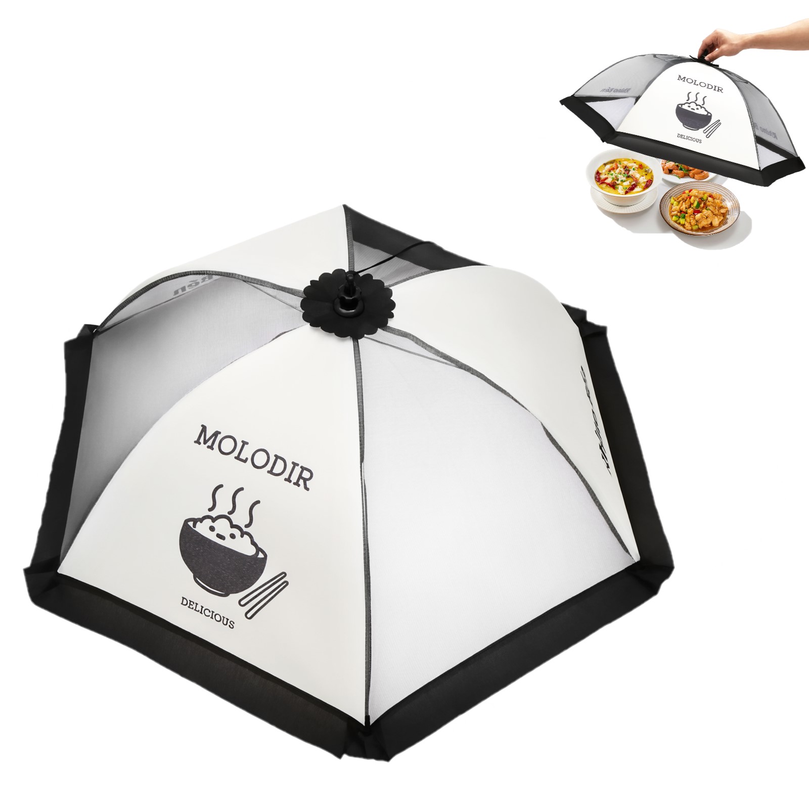 Food Storage Net - Foldable Food Covers Dining Table Mesh
