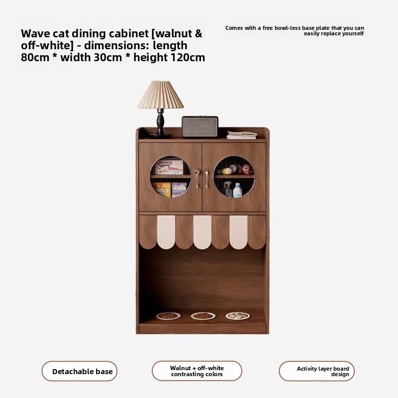 Medieval solid wood cat cantee - огляд і ціна Food Storage Medieval