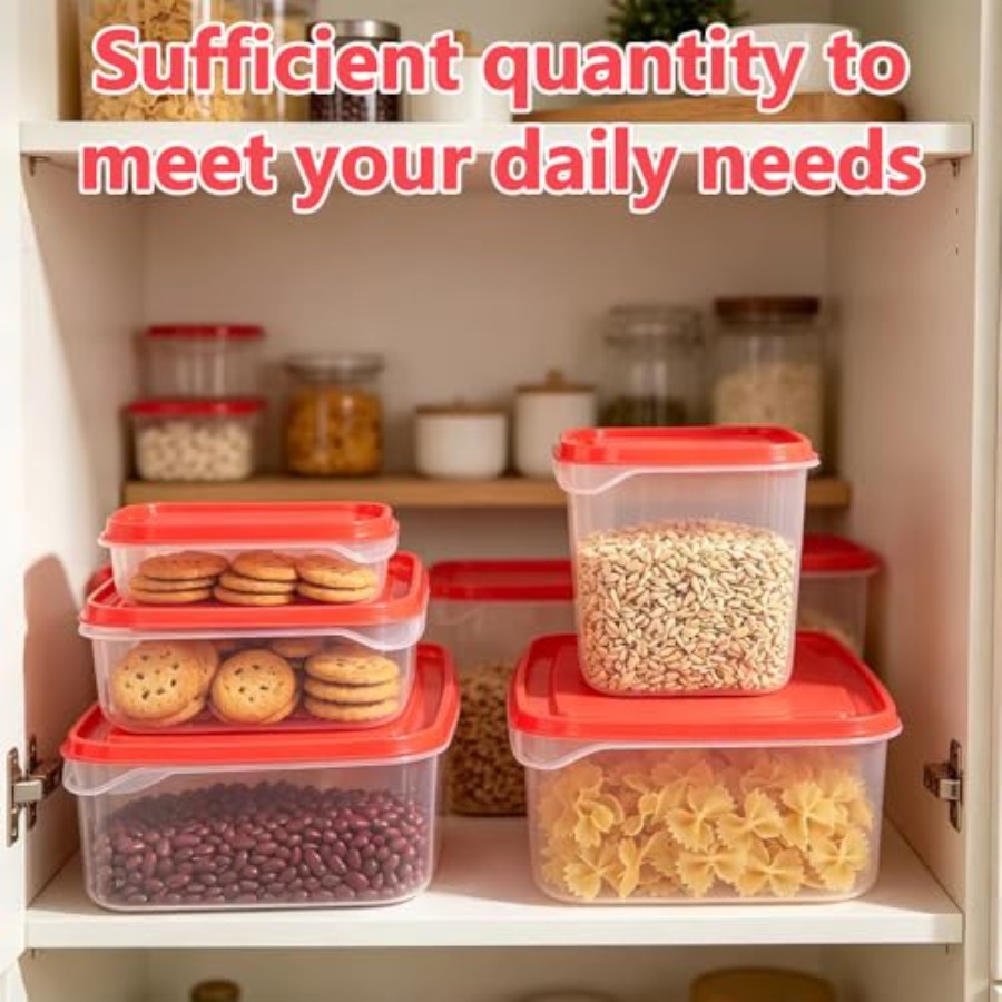 17Pcs Plastic Food Storage Set - огляд і ціна Food Storage Lid