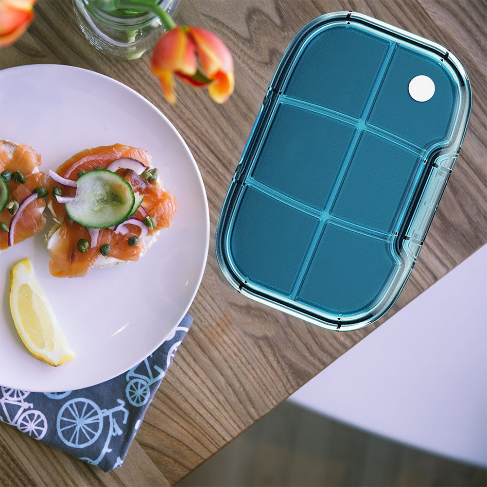 3Pcs Silicone Lunch Box Air Va - огляд і ціна Food Storage Lunch Box