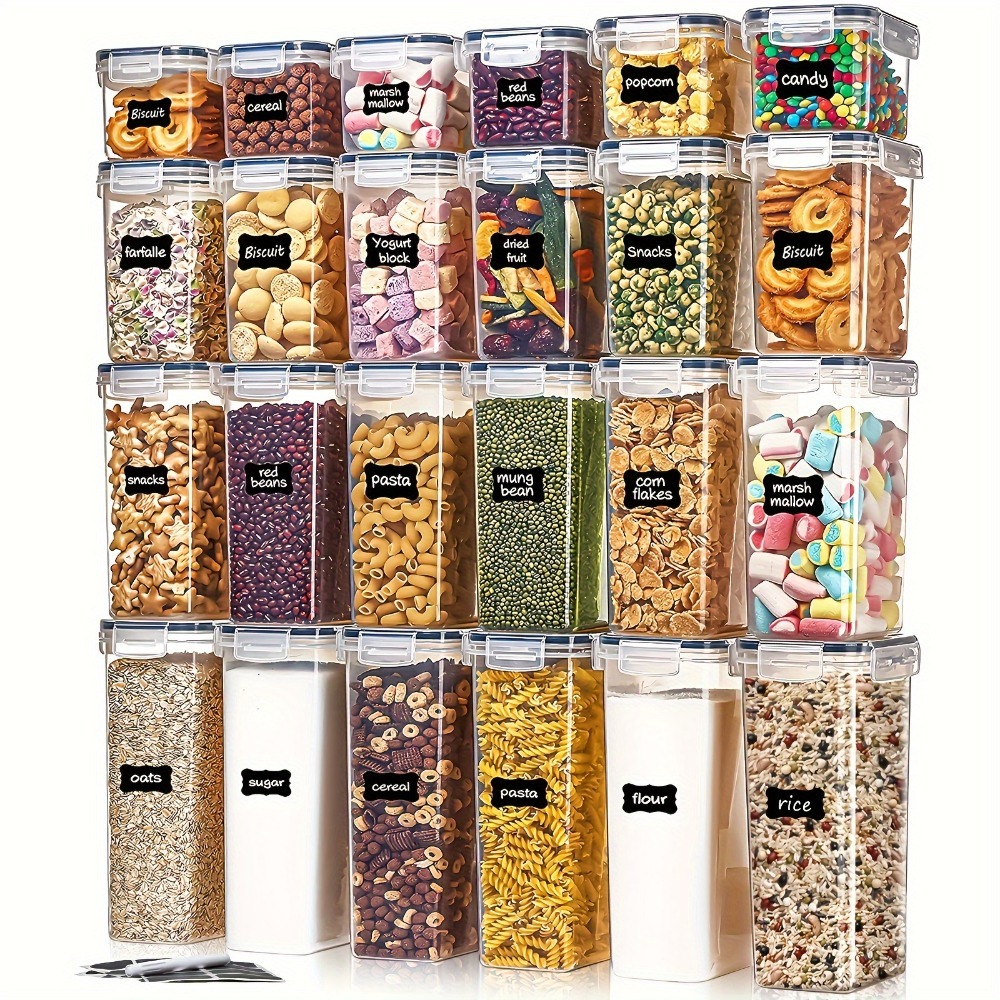 24Pcs Food Storage Containers  - огляд і ціна Food Storage Cabinet