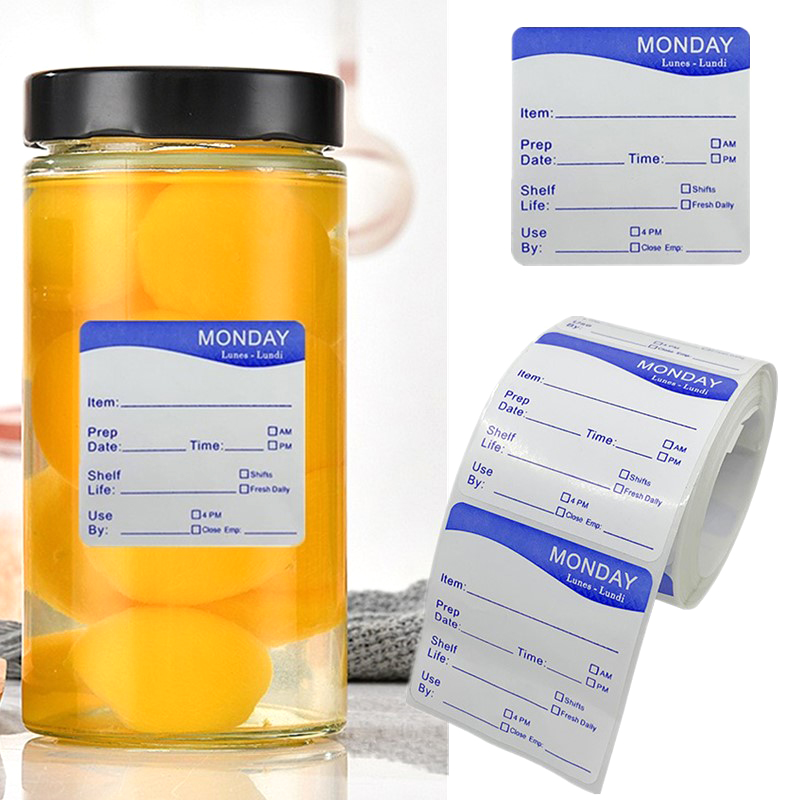 250Pcs Food Date Classificatio - огляд і ціна Food Storage Expiration Dates