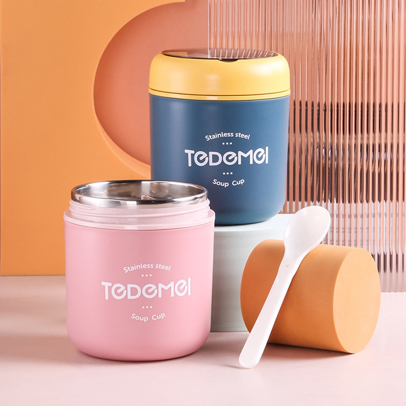 Stainless Steel Vaccum Cup Sou - огляд і ціна Food Storage Thermos