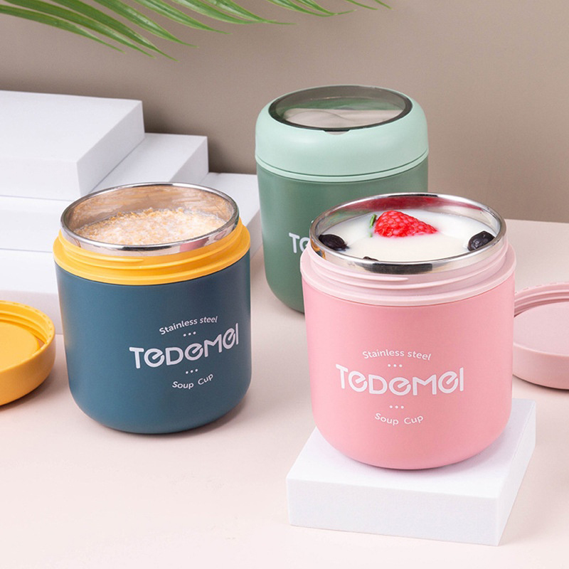 Stainless Steel Vaccum Cup Sou - огляд і ціна Food Storage Thermos