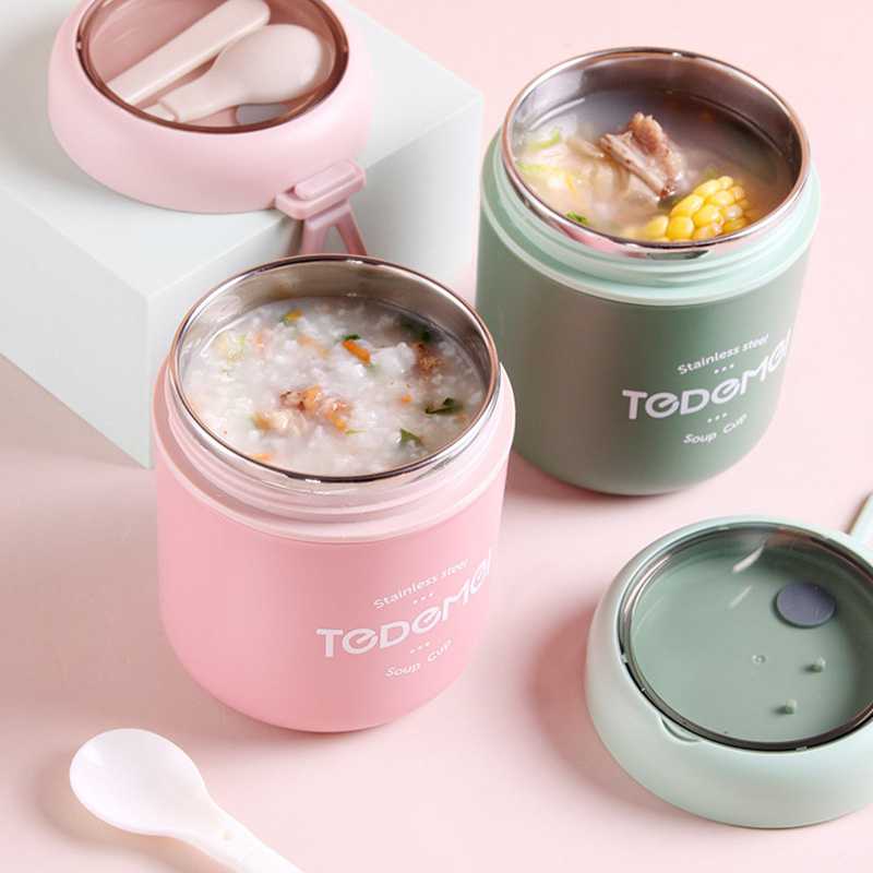Stainless Steel Vaccum Cup Sou - огляд і ціна Food Storage Thermos