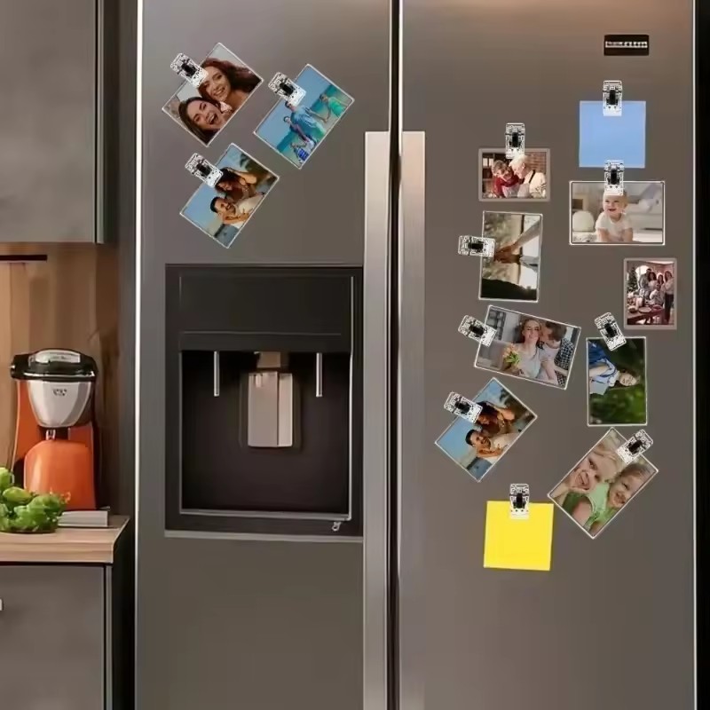 Magnetic Clips Plastic Transpa - огляд і ціна Food Storage Notes