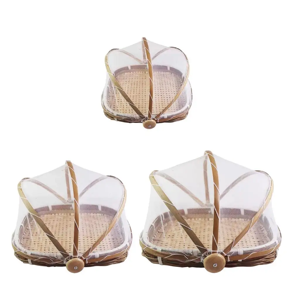 Hand-Woven Bamboo Food Serving - огляд і ціна Food Storage Net