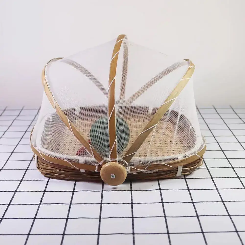 Hand-Woven Bamboo Food Serving - огляд і ціна Food Storage Net