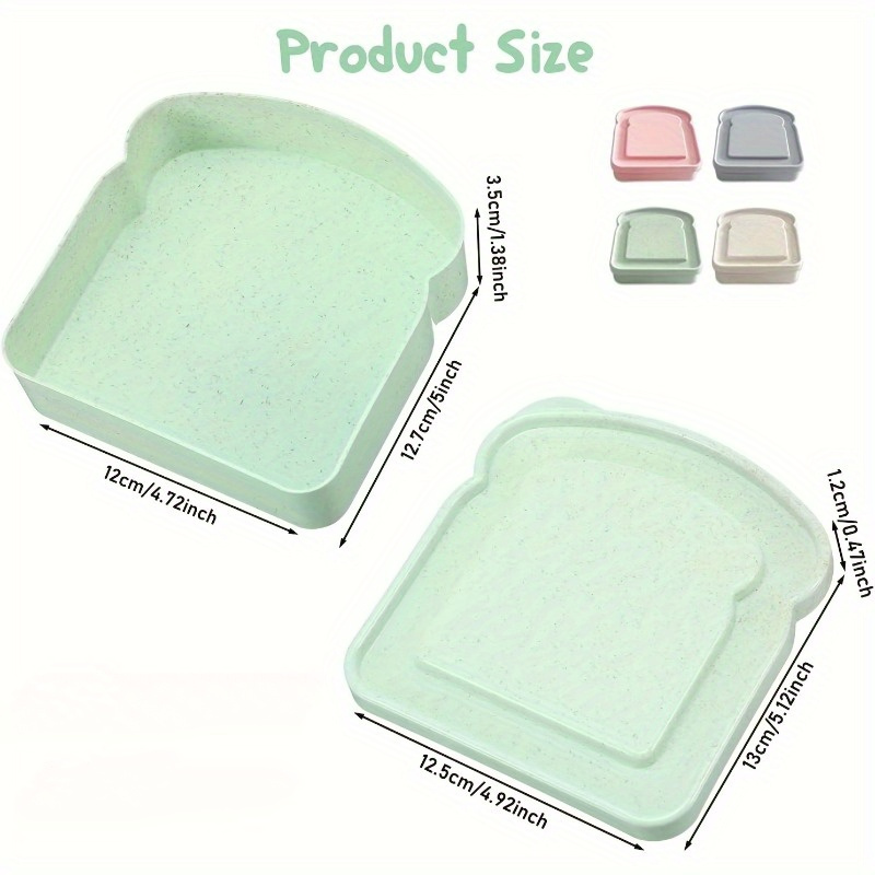 1pc Bento Boxes, Sandwich Cont - огляд і ціна Food Storage Lunch Box
