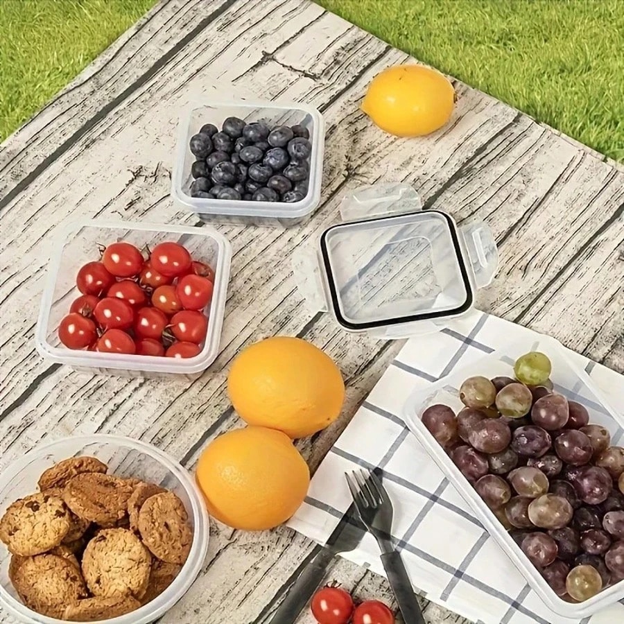 12 Plastic Sealed Food Storage - огляд і ціна Food Storage Lunch Box