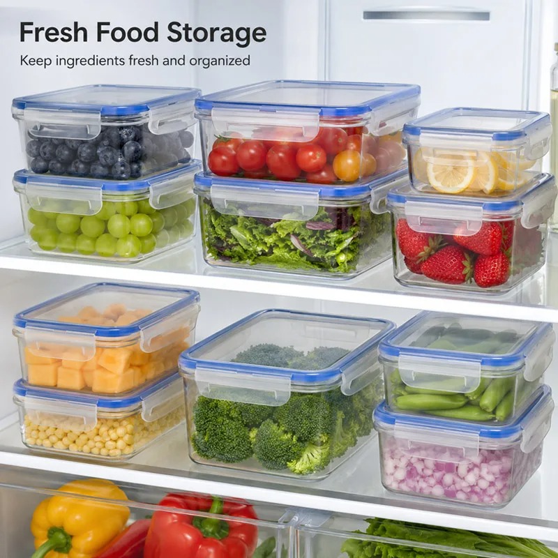 4 Sizes Refrigerator Storage B - огляд і ціна Food Storage Lunch Box