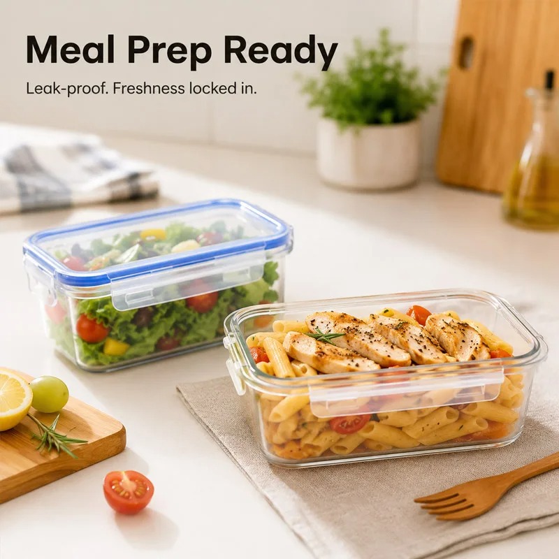 4 Sizes Refrigerator Storage B - огляд і ціна Food Storage Lunch Box