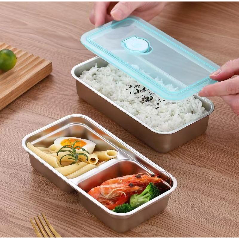 Portable Stainless Steel Fresh - огляд і ціна Food Storage Lunch Box