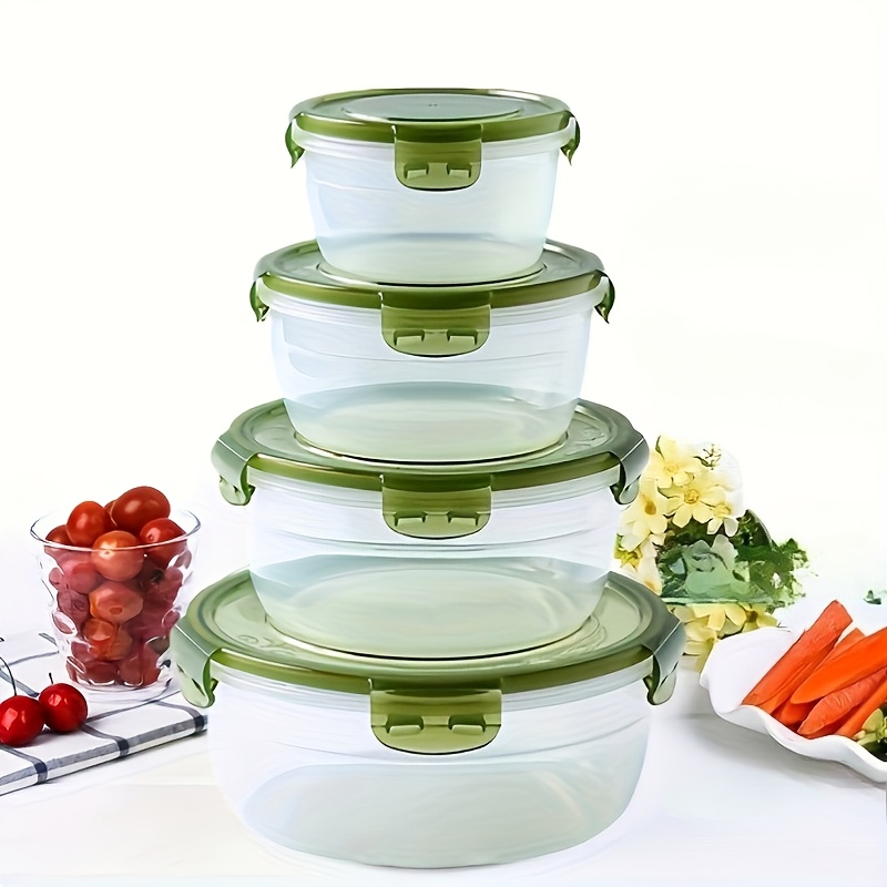 4 Plastic Food Storage Contain - огляд і ціна Food Storage Lunch Box