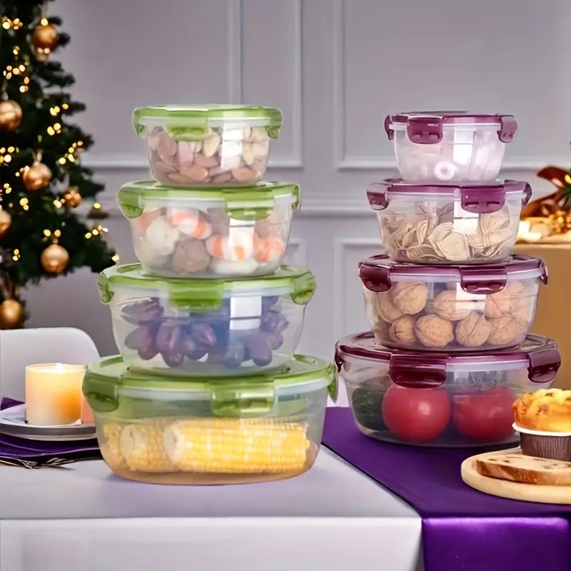 4 Plastic Food Storage Contain - огляд і ціна Food Storage Lunch Box