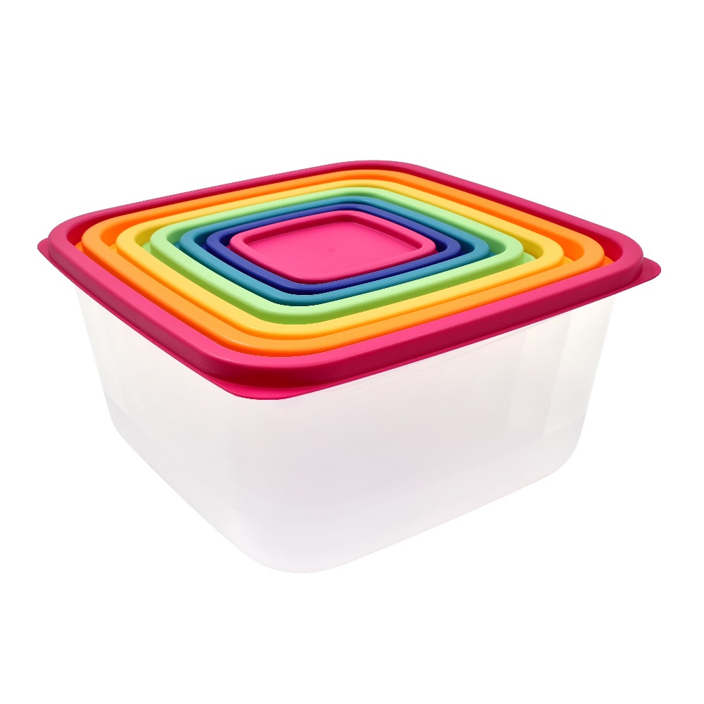 Plastic Rainbow Food Storage S - огляд і ціна Best Food Storage