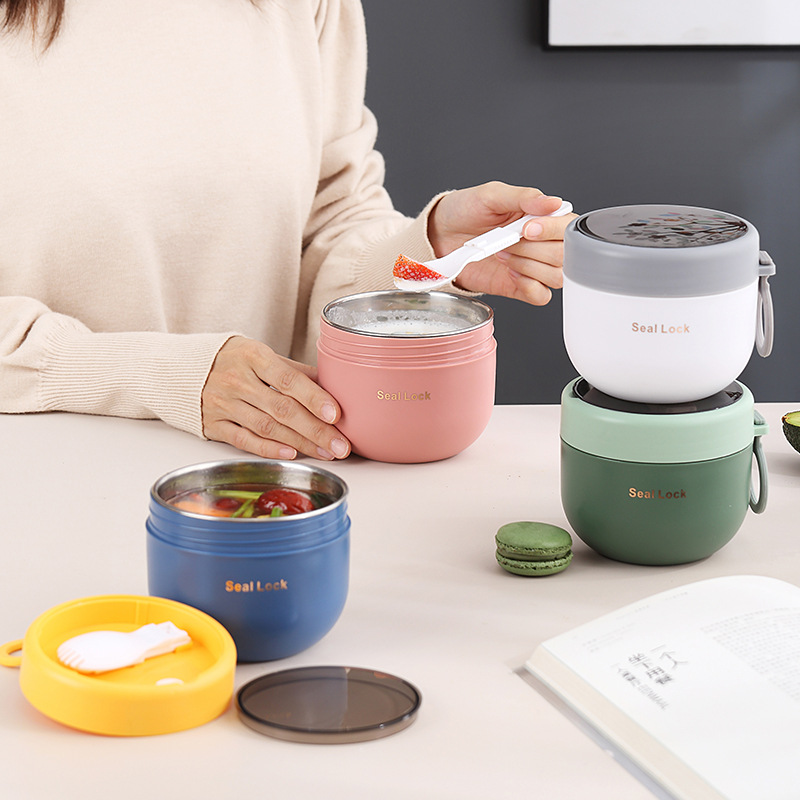 Stainless Steel Soup Cups Ther - огляд і ціна Food Storage Thermos