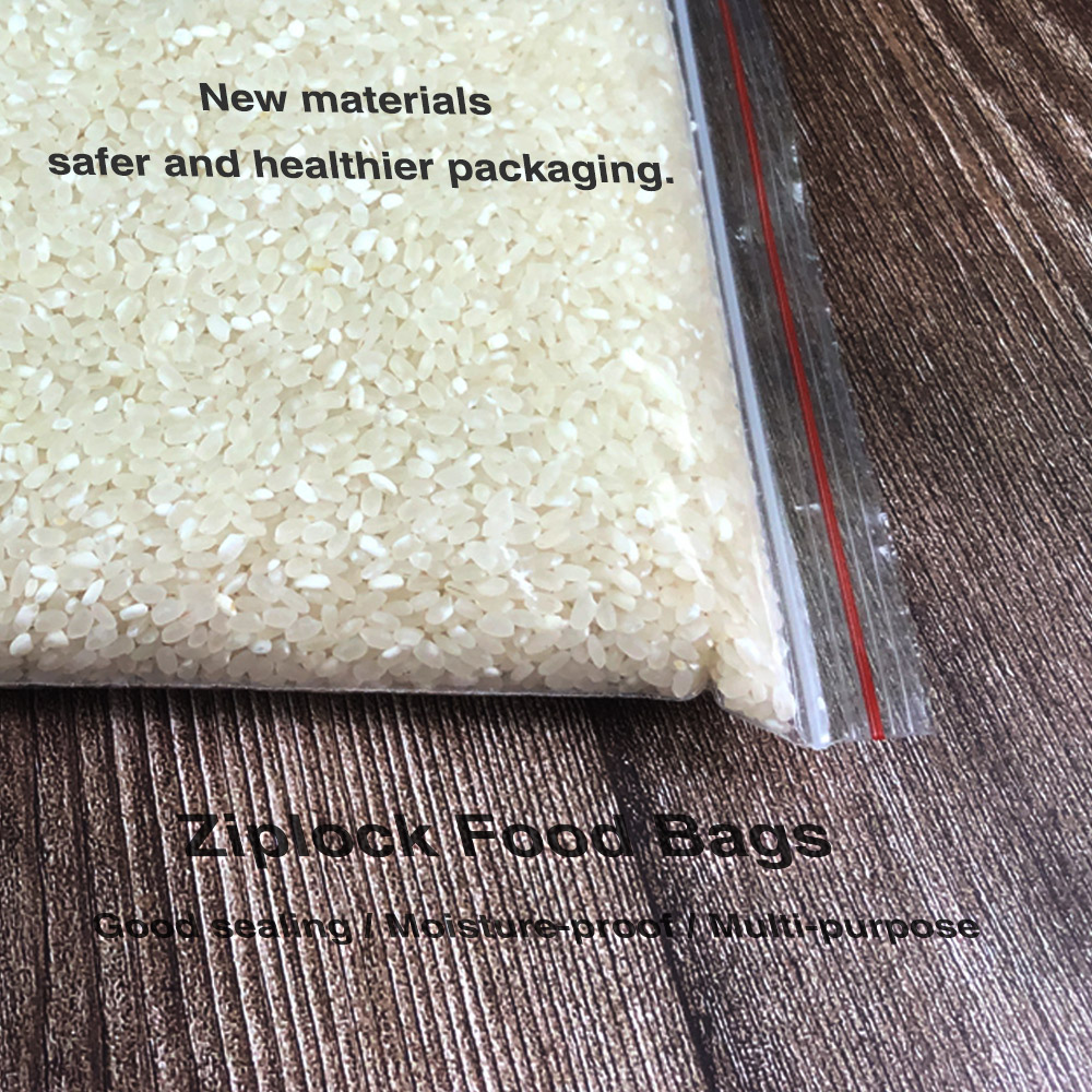 100PCS/Pack Resealable Zip Loc - огляд і ціна Food Storage Plastic Bag