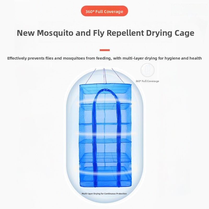 Balcony Dry Goods Fishing Net  - огляд і ціна Food Storage Net