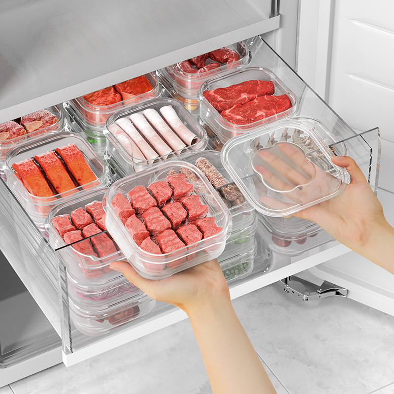 Food Grade Freezer Storage Box - огляд і ціна Food Storage With Dividers