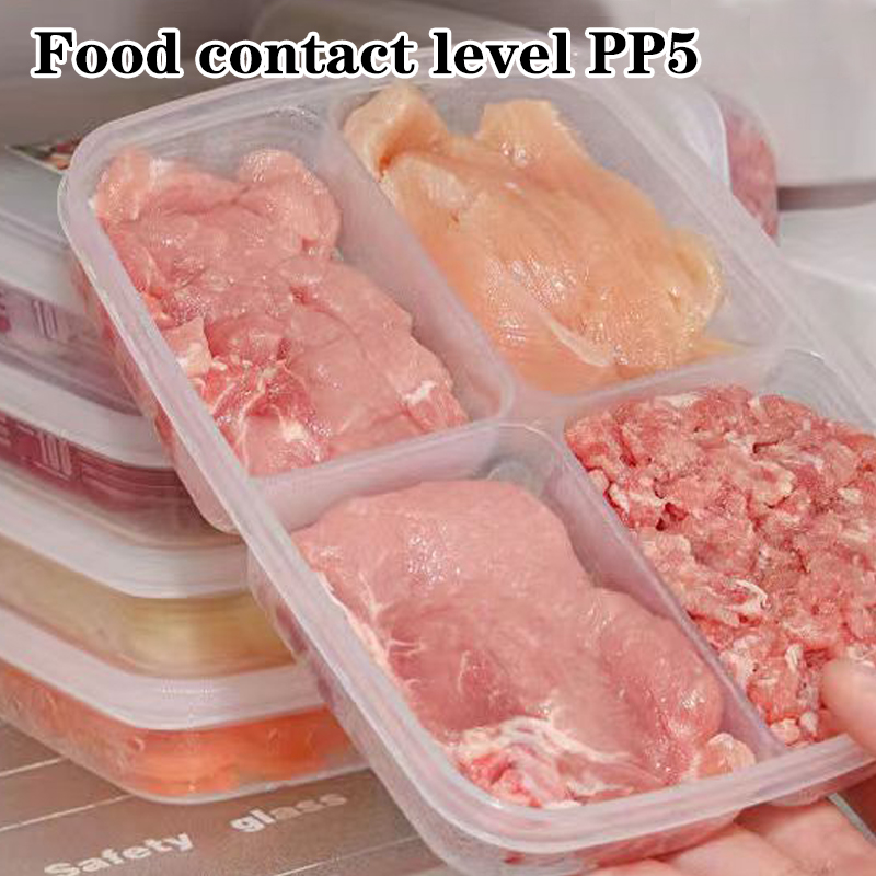 New【4 Grids Plastic Storage Bo - огляд і ціна Food Storage Cabinet