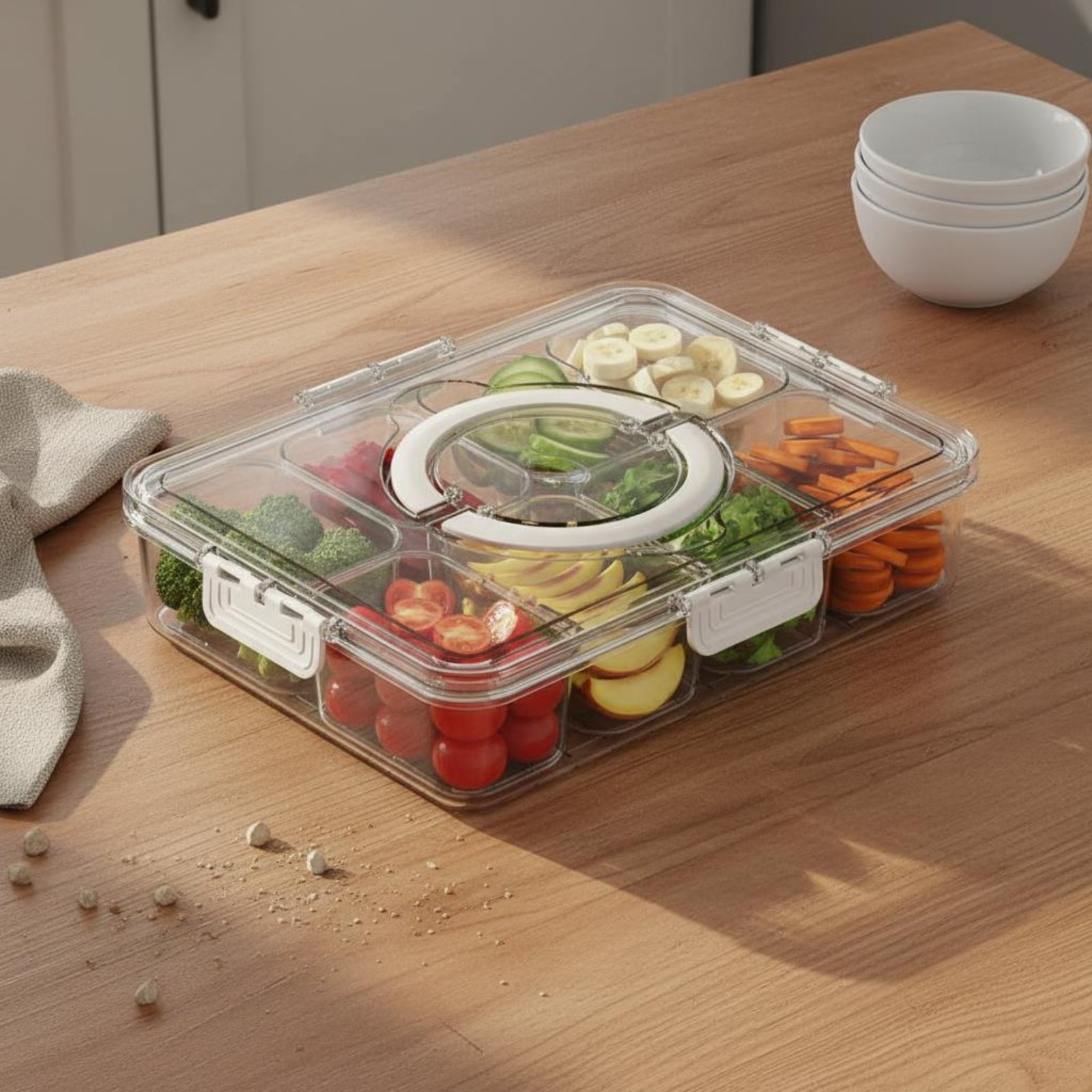 Refrigerator Storage Bin Drain - огляд і ціна Food Storage With Dividers