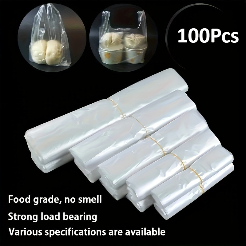 100Pcs Mini Transparent Dispos - огляд і ціна Food Storage Plastic Bag