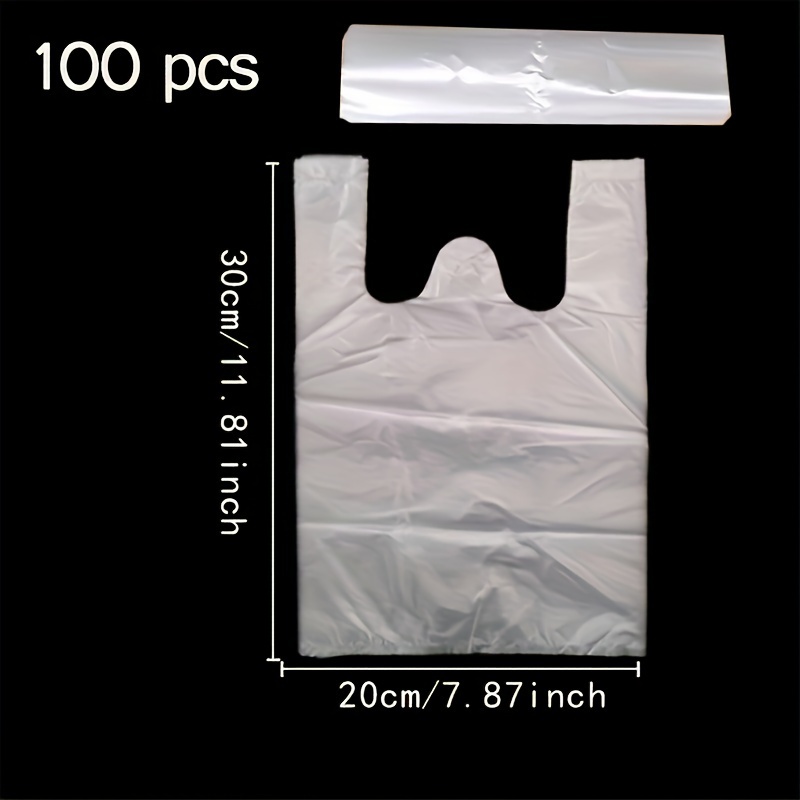 100Pcs Mini Transparent Dispos - огляд і ціна Food Storage Plastic Bag