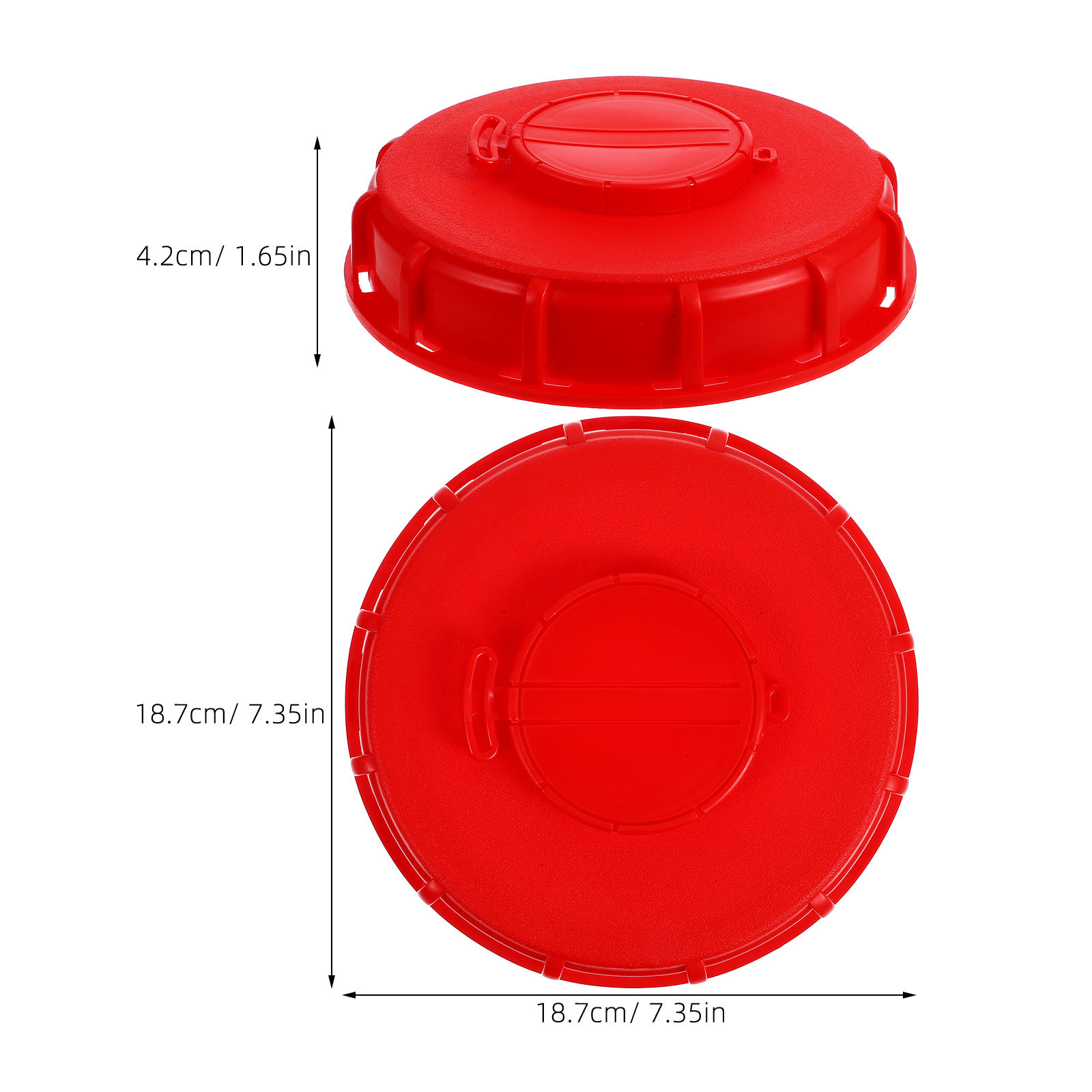 Ibc Tote Lid Red 16.2cm ABS Ve - огляд і ціна Food Storage Lid