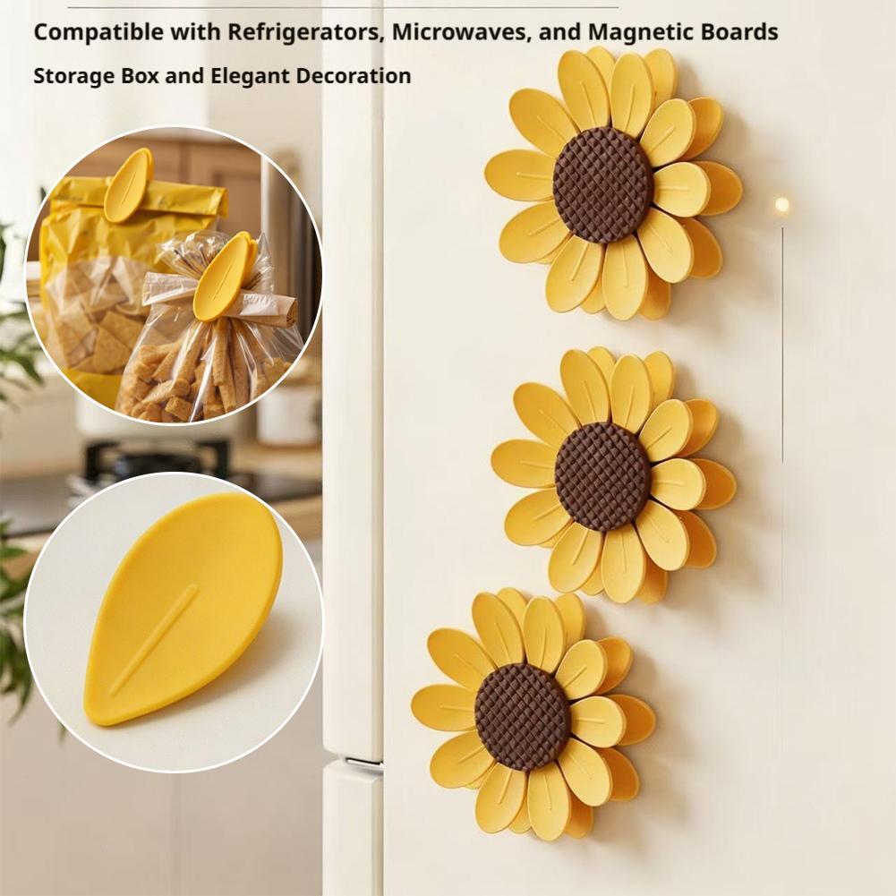 10Pcs Cute Sunflower Magnetic  - огляд і ціна Food Storage Notes