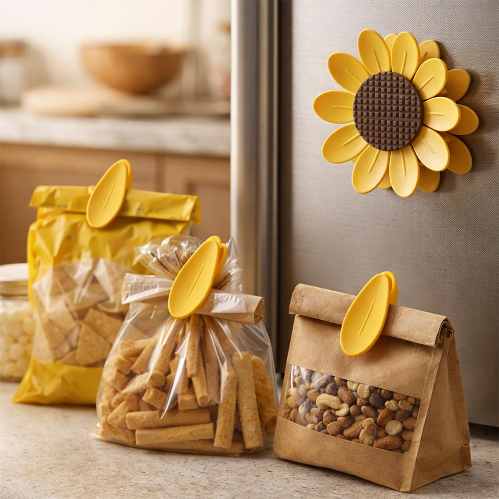 10Pcs Cute Sunflower Magnetic  - огляд і ціна Food Storage Notes