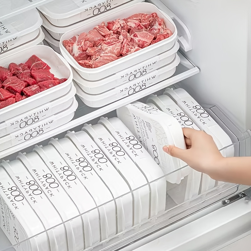10Pcs Reusable Stackable Food  - огляд і ціна Food Storage Cabinet