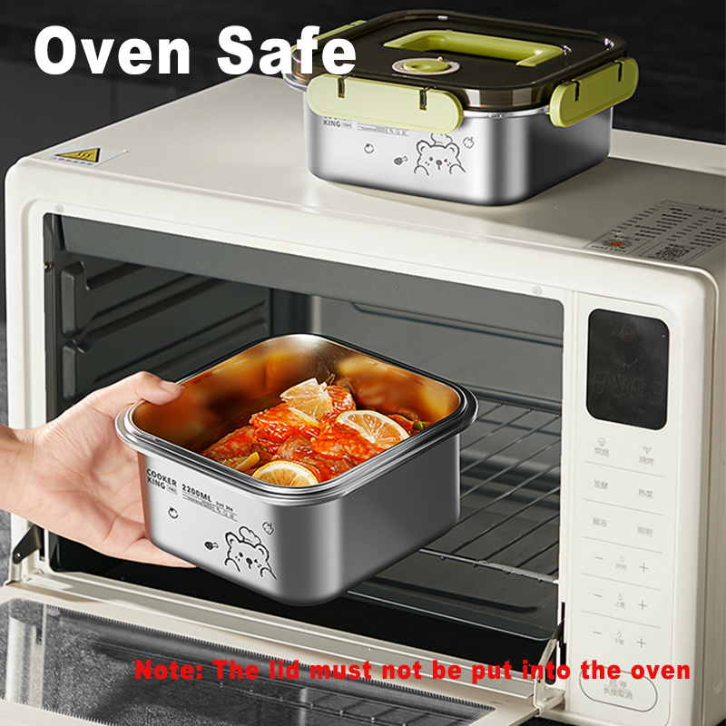 COOKER KING 420ml-6200ml Large - огляд і ціна Food Storage Lunch Box