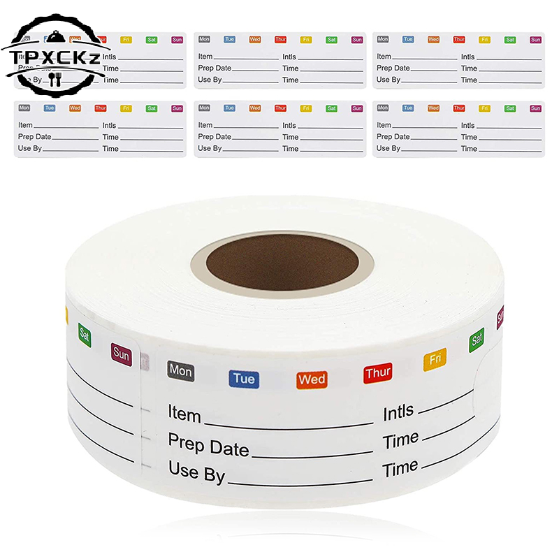 Kitchen Date Food Sticker Labe - огляд і ціна Food Storage Expiration Dates