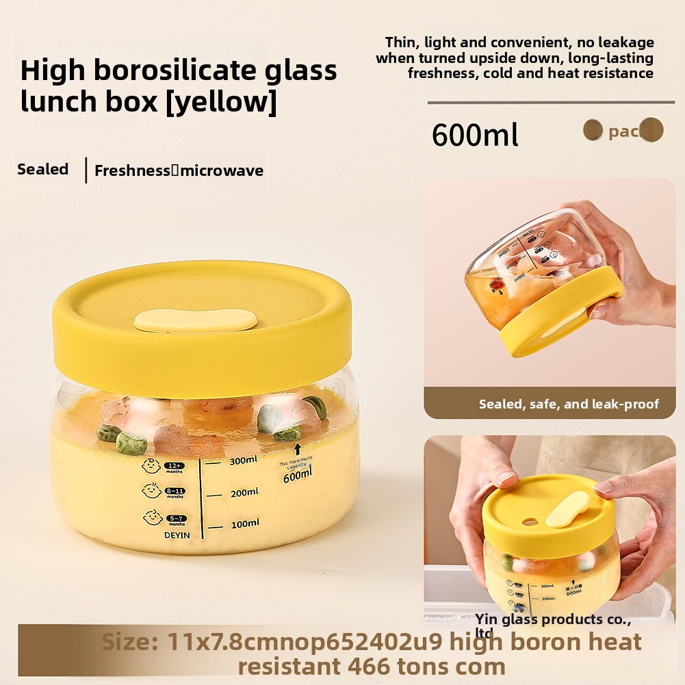 Glass Food Storage Container A - огляд і ціна Food Storage Lunch Box