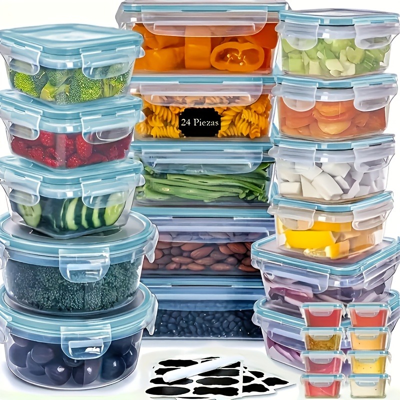 48PCS BPA-Free Food Storage Se - огляд і ціна Food Storage Order