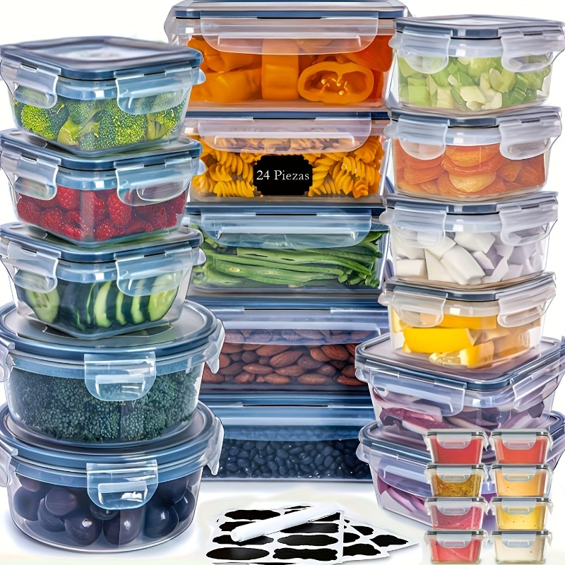48PCS BPA-Free Food Storage Se - огляд і ціна Food Storage Order